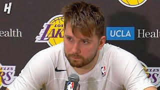 Luka Doncic Talks Loss vs Nets, Full Postgame Interview