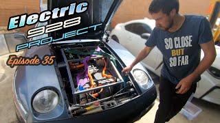 ELECTRIC Porsche 928 / Battery complete but DOES IT WORK? (Ep.35)