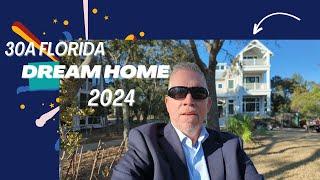 Tour $4.5M 30A Santa Rosa Beach FL Home | New Construction Draper Lake | Boots on 30A Real Estate 4K