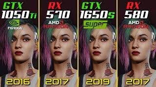 GTX 1050 Ti vs. RX 570 vs. GTX 1650 Super vs. RX 580 | in 2021