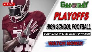 Live Playoff HS Football 2024 | King vs Zeeland West