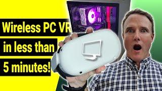 HOW TO SET UP VIRTUAL DESKTOP | Meta Quest 2 Wireless PC VR Setup Guide