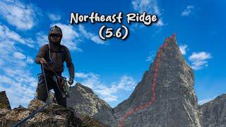 Climbing The Sharkstooth - The Highest Technical Peak in the Rocky Mountain NP