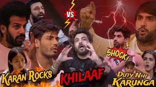 BIGGBOS18 KARAN ROCKS BAAKI SAB SHOCKDIGVIJAY KE KHILAF VIVIAN AVINASH EISHA MAKERS KI BAGAWAT