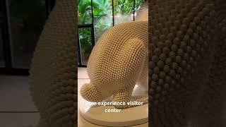 Bunny made from 9000 egg shells || Fazer Experience Visitors Centre