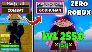 Full Body Haki Noob to Pro | Unlocked Every Fighting Style | Human v4 Full Awakening | Blox Fruits