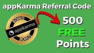 VIP appKarma Referral Code (Get 500 FREE Points)