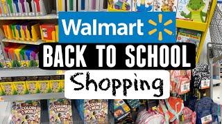 LOADS of New School Supplies at Walmart - Back to School Shop with Me