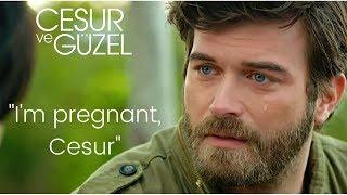 Cesur ve Guzel    Great acting moment  Cesur's response to Suhan's pregnancy news   English