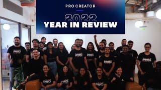 2022 Year In Review - ProCreator Global UX Design Agency
