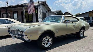 Test Drive 1968 Oldsmobile Cutlass "S" $19,900 Maple Motors #2778