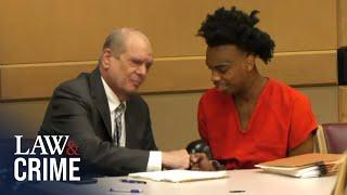 YNW Melly Fist Bumps Attorney During Court Hearing