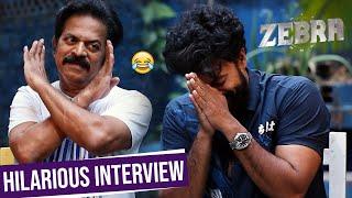 Hero Satya Dev & Brahmaji Hilarious Interview About Zebra Movie | Manastars