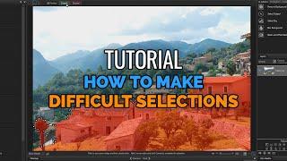 How to make difficult selections using ACDSee