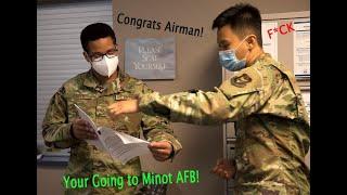 Getting Orders To Minot AFB