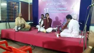 D R chethan Murthy Accompaniment to K Harikrishnan