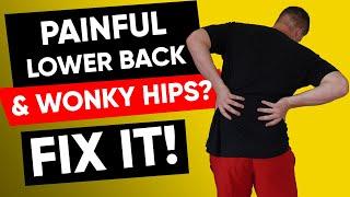 How to Fix Lateral Shift & Low Back Pain (RELIEF IN 30 SECS)