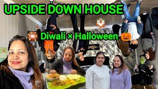 DIWALI + HALLOWEEN | UPSIDE DOWN HOUSE | WESTFIELD | LONDON 2024