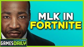 Martin Luther King Jr. in Fortnite - Kinda Funny Games Daily 08.26.21