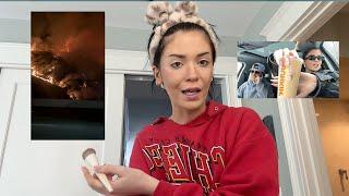 i left LA & went back to massachusetts... *self care / grwm for 2025 vlog*