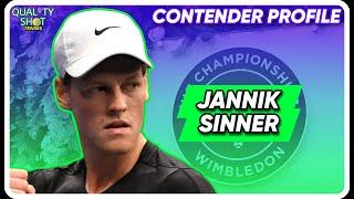 Jannik Sinner: Wimbledon 2023 | QualityShot Tennis Contender Profile