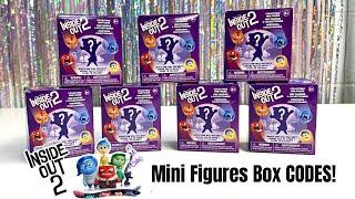 Codes to Inside Out 2  Mini Collectible Figures!