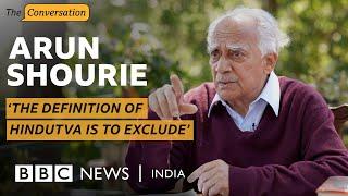 Arun Shourie on Savarkar, Hindutva and polarisation in India | BBC News India