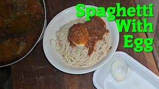 Spaghetti with Egg