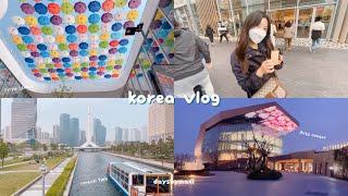 Korea Vlog - Day trip to Songdo Incheon , Triple Street, & Korea’s Central Park 