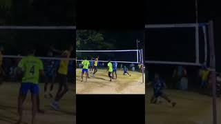 volley ball short pass finishing