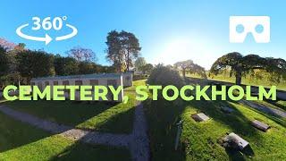 VR 360 Video: Cemetery, Stockholm