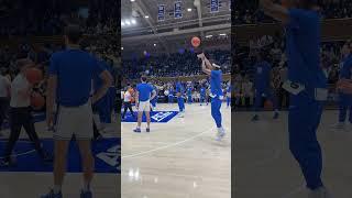 Khaman Maluach and Sion James healthy for #dukebasketball today