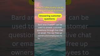 How To Use AI To Be More Effective: For Non Techies