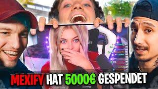 Wir SPENDEN 5000€ an KLEINE STREAMER!