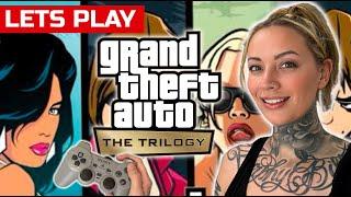 Grand Theft Auto Let's Compare! - The Definitive Edition Trilogy- Playstation gameplay