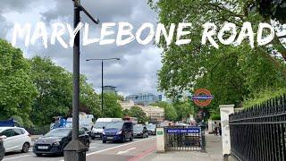 Walking Marylebone Road | London in 4K