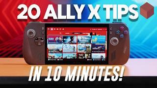 20+ ROG Ally X Tips in 10 Minutes