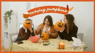 vlogtober #29: carving pumpkins  | Isabel Mota