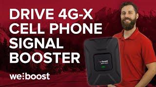 Drive 4G-X - Cell Phone Signal Booster for your Car, Truck or RV | weBoost