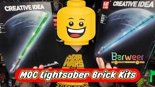 MOC Lightsaber Building Brick Set | Barweer| Unboxing and Review