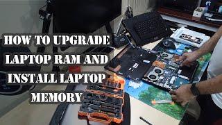 How to Upgrade Laptop RAM and Install Laptop Memory