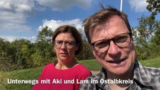 #jewawi - Jetzt wandern wir zur Burgruine Hohenstaufen. Unterwegs mit Aki und Lars im Ostalbkreis.