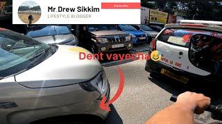 Daily Vlog: During Ride got hit by car// new day new life by: Mr.Drew Sikkim
