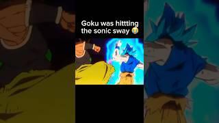 Broly was getting cooked#dbz #goku