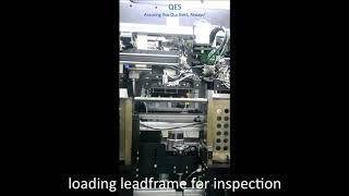 QES automated x-ray inspection solution for leadframe