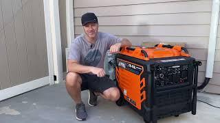 Test Video by @johnnysweekends about Genmax Tri-fuel Inverter Generator GM10500iETC