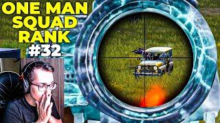 KENDİ EKİBİMLE KARŞILAŞTIM ! ONE MAN SQUAD RANK 32. BÖLÜM - PUBG MOBILE