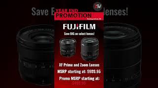 There's Still Time to Save BIG During Fujifilm's End-of-Year Sale!