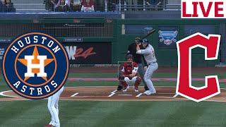 LIVE MLB Houston Astros VS Cleveland Guardians / September 28 / /MLB THE SHOW 2024