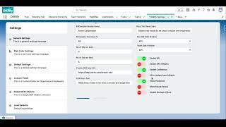 General Settings - OKRify (OKR Goal Setting & Meeting Management Application for Salesforce)